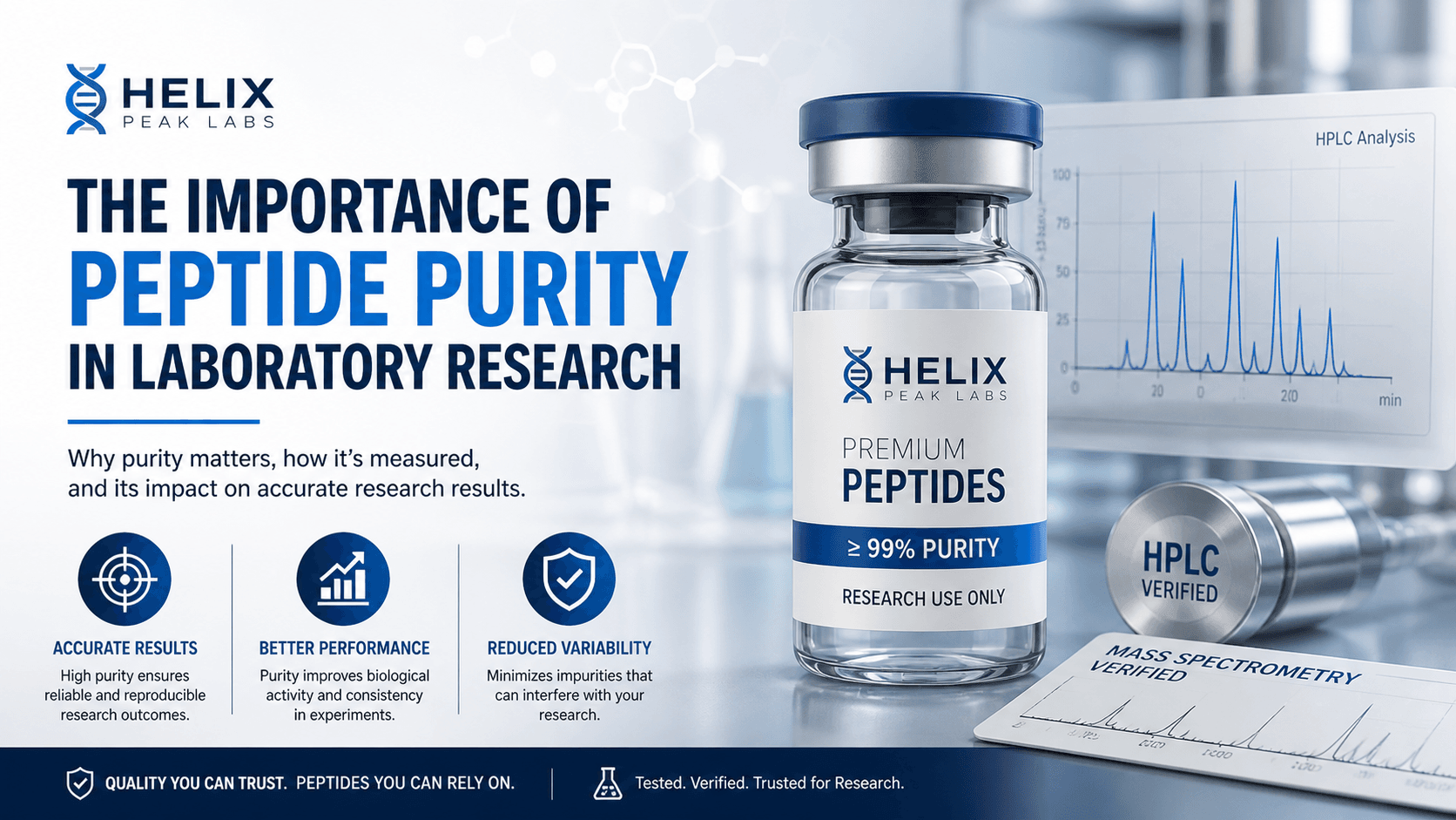 The Importance of Peptide Purity in Laboratory Research